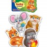 Мягкие пазлы Baby puzzle Пушистики