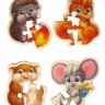 Мягкие пазлы Baby puzzle Пушистики