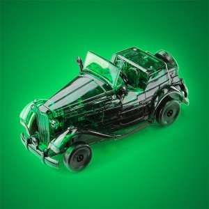 3D Головоломка Автомобиль зеленый