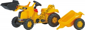 Детский педальный трактор Rolly Toys 023288