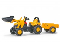Детский педальный трактор Rolly Toys 023837