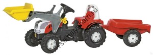 Детский педальный трактор Rolly Toys Kid Steyr CVT 23936