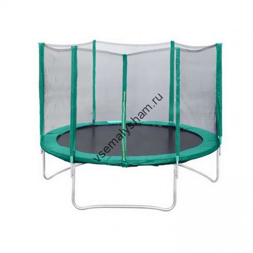 Батут с защитной сеткой КМС Trampoline 6 (d-1,8 м)