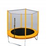 Батут с защитной сеткой КМС Trampoline 6 (d-1,8 м)