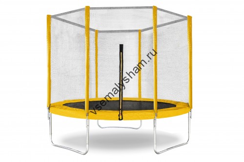 Батут с защитной сеткой КМС Trampoline 6 (d-1,8 м)