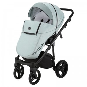 Коляска 3 в 1 Adamex Cortina  CT225 СЕРО-ЗЕЛЕН+СЕРО-ЗЕЛЕН.ПЕРФ.КОЖА