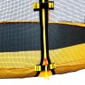 Батут с защитной сеткой КМС Trampoline 8 (d-2,4 м)