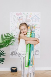 Огромная раскраска Что скрывает холодильник