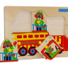 Игрушка Пазл Пожарные