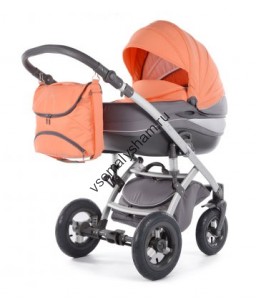 серый+коралловый