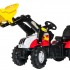 Детский педальный трактор Rolly Toys 046317