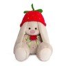 Мягкая игрушка Budi Basa Зайка Ми в вязаной шапке  Клубничка 23 см