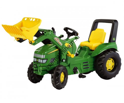 Детский педальный трактор Rolly Toys X Trac John Deere 046638