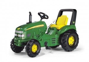 Детский педальный трактор Rolly Toys X Trac John Deere 046638