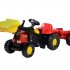 Детский педальный трактор Rolly Toys 023127
