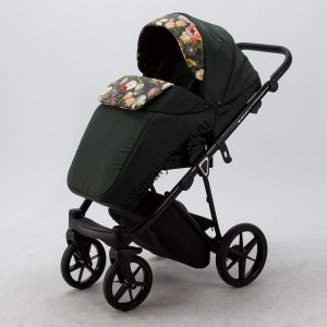 Коляска 3 в 1 Adamex Porto Flowers