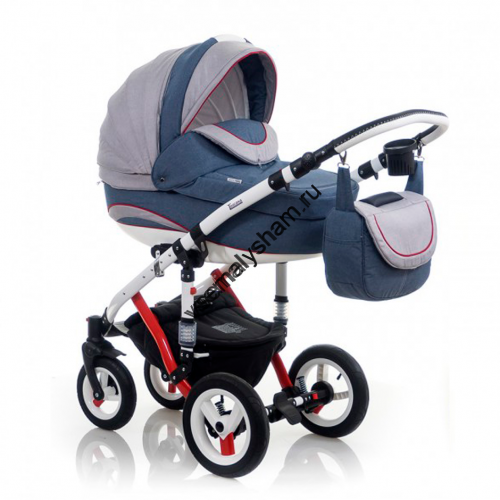 Коляска 2 в 1 Bebe Mobile Toscana Rainbow