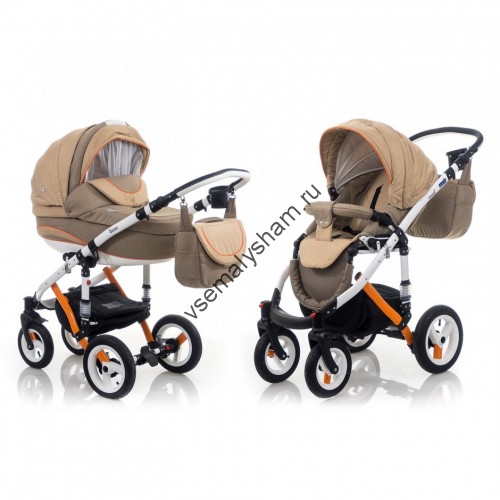 Коляска 2 в 1 Bebe Mobile Toscana Rainbow