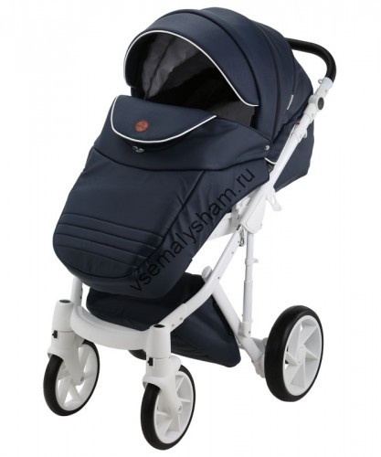 Коляска 2 в 1 Bebe Mobile Marconi Ecco 100% кожа