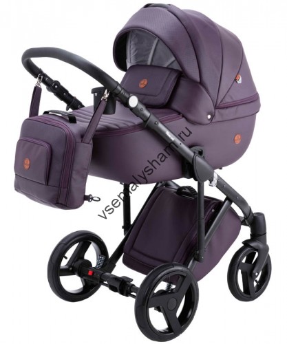 Коляска 2 в 1 Bebe Mobile Marconi Ecco 100% кожа