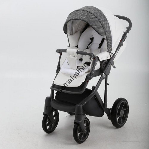 Коляска 2 в 1 Bebe Mobile Marconi Ecco 100% кожа
