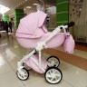 Коляска 2 в 1 Bebe Mobile Marconi Ecco 100% кожа