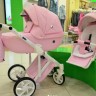 Коляска 2 в 1 Bebe Mobile Marconi Ecco 100% кожа