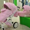 Коляска 2 в 1 Bebe Mobile Marconi Ecco 100% кожа