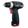 Аккумуляторная дрель-шуруповерт Metabo PowerMaxx BS 2014, 10.8 В, 2.0А·ч х2, кейс