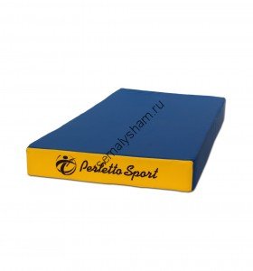 Мат № 1 Perfetto Sport 100 х 50 х 10 Сине-желтый