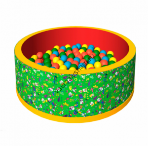 Сухой бассейн Romana Весёлая полянка ДМФ-МК-02.2.51.01 зеленый