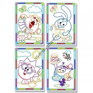 Набор для творчества Волшебный контур Смешарики