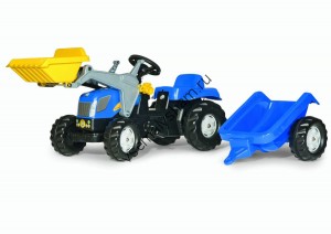 Детский педальный трактор Rolly Toys 023929