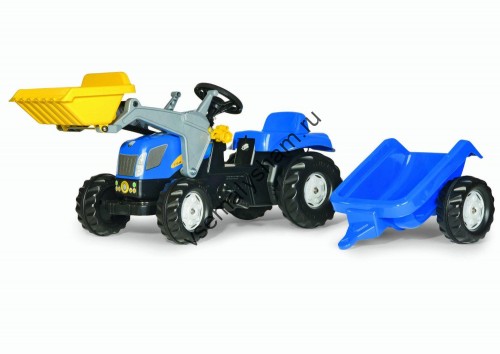 Детский педальный трактор Rolly Toys 023929