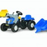 Детский педальный трактор Rolly Toys 023929