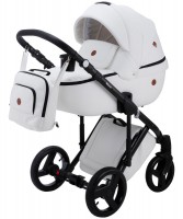 BE1 Коляска 3 в 1 Bebe Mobile Marconi Ecco 100% кожа