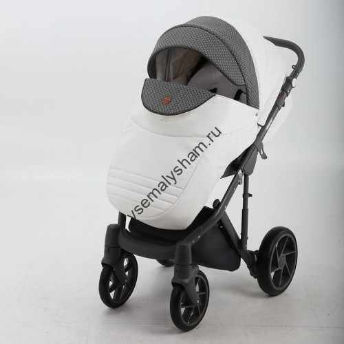 Коляска 3 в 1 Bebe Mobile Marconi Ecco 100% кожа