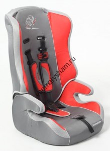 Автокресло Lider Kids Star Aero Red (сер/красн)