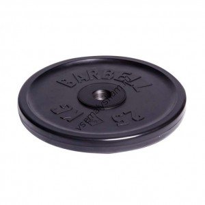 Диск олимпийский Barbell d 51 мм чёрный 25,0 кг