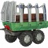 Прицеп для педального трактора Rolly Toys зеленый 122158