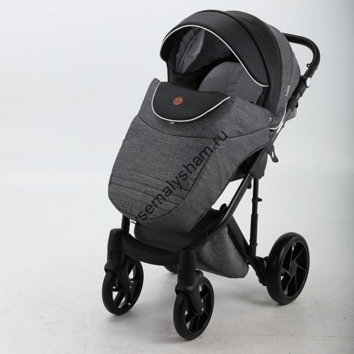 Коляска 2 в 1 Bebe Mobile Marconi Ecco 50% кожа