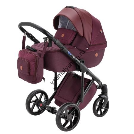 Коляска 2 в 1 Bebe Mobile Marconi Ecco 50% кожа