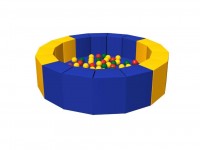 Сухой бассейн Romana 16 граней ДМФ-МК-14.19.01