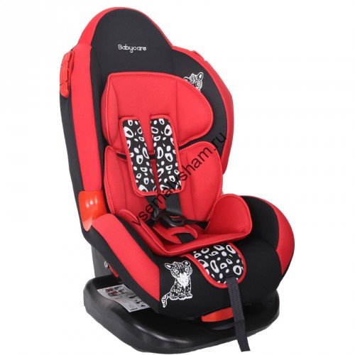 Автокресло Baby Care BC-02 Люкс Леопардик