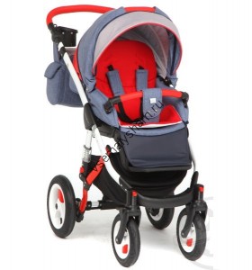 Джинс красный