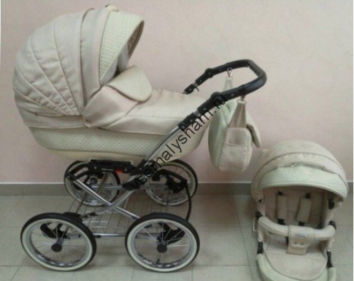 Коляска 2 в 1 Bebe-mobile Santana Ecco