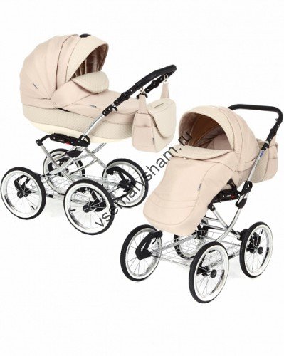 Коляска 3 в 1 Bebe-mobile Santana Ecco