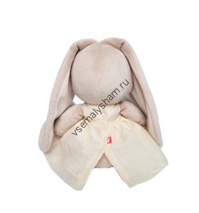 Мягкая игрушка Budi Basa Зайка Ми в желтом платье и совенком на ушке 23 см