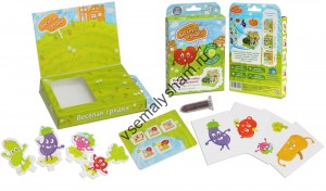 Детский развивающий набор для выращивания Веселая грядка