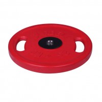 Диск олимпийский с ручками Barbell d 51 мм цветной 25,0 кг